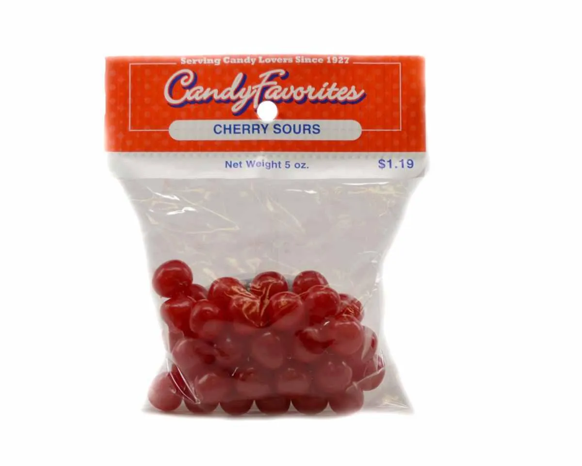 Jersey Sour Cherries 5.5 Ounce Peg Bags