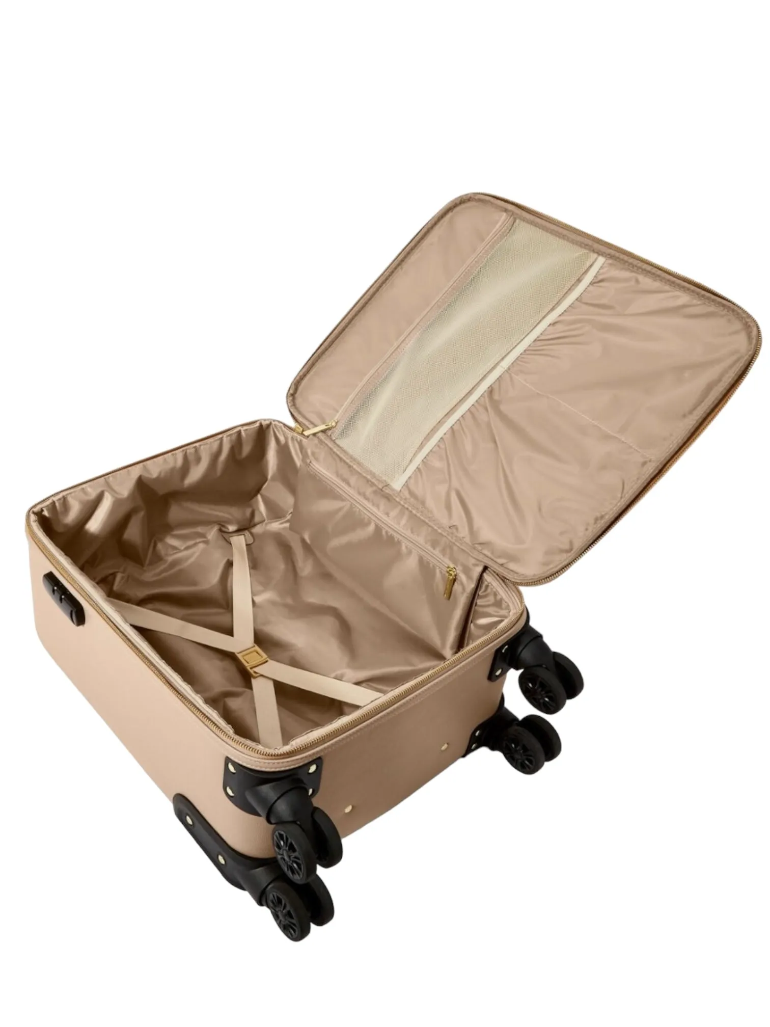 Katie Loxton, Oxford Cabin Suitcase, Soft Tan