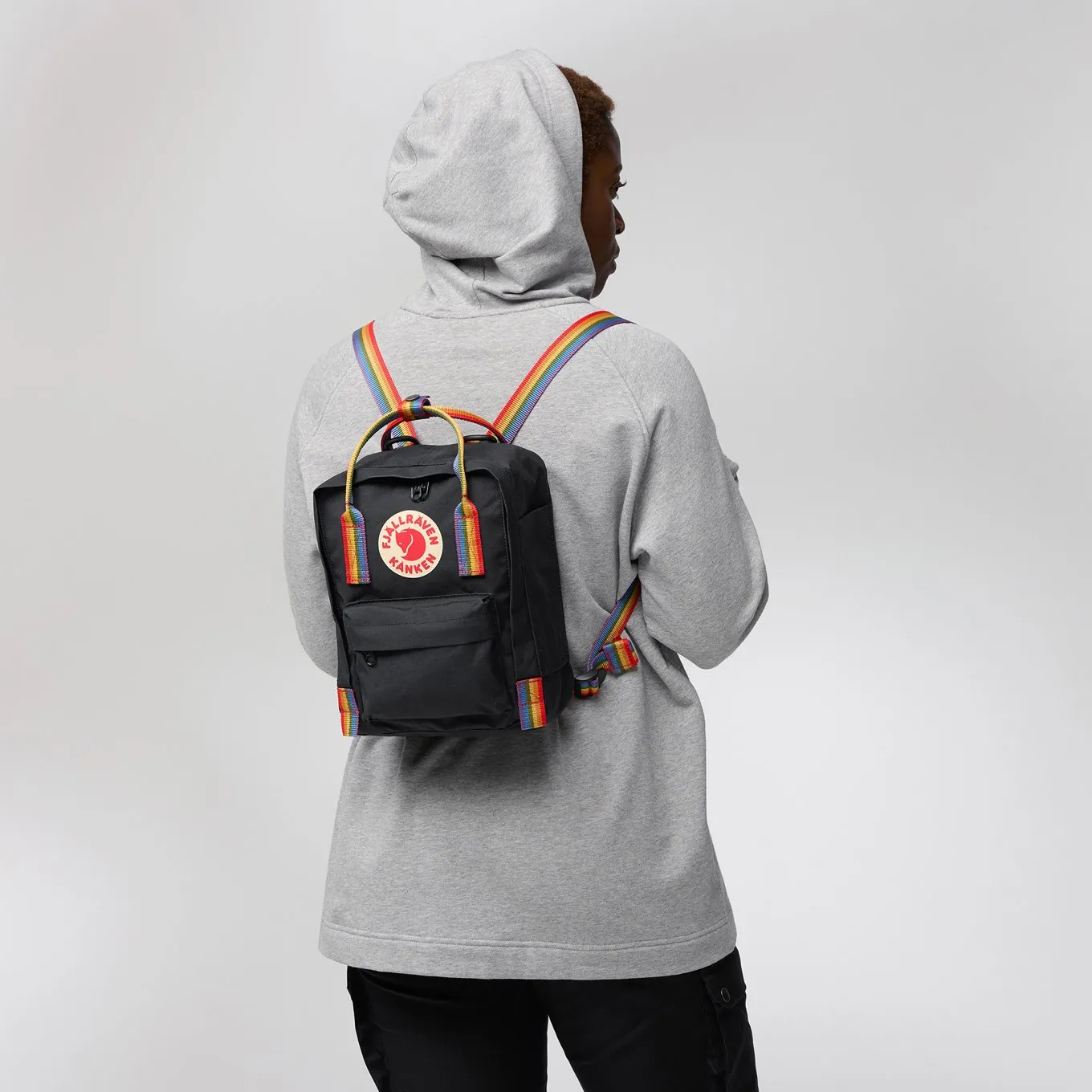 Knken Rainbow Mini Backpack - Black by Fjallraven