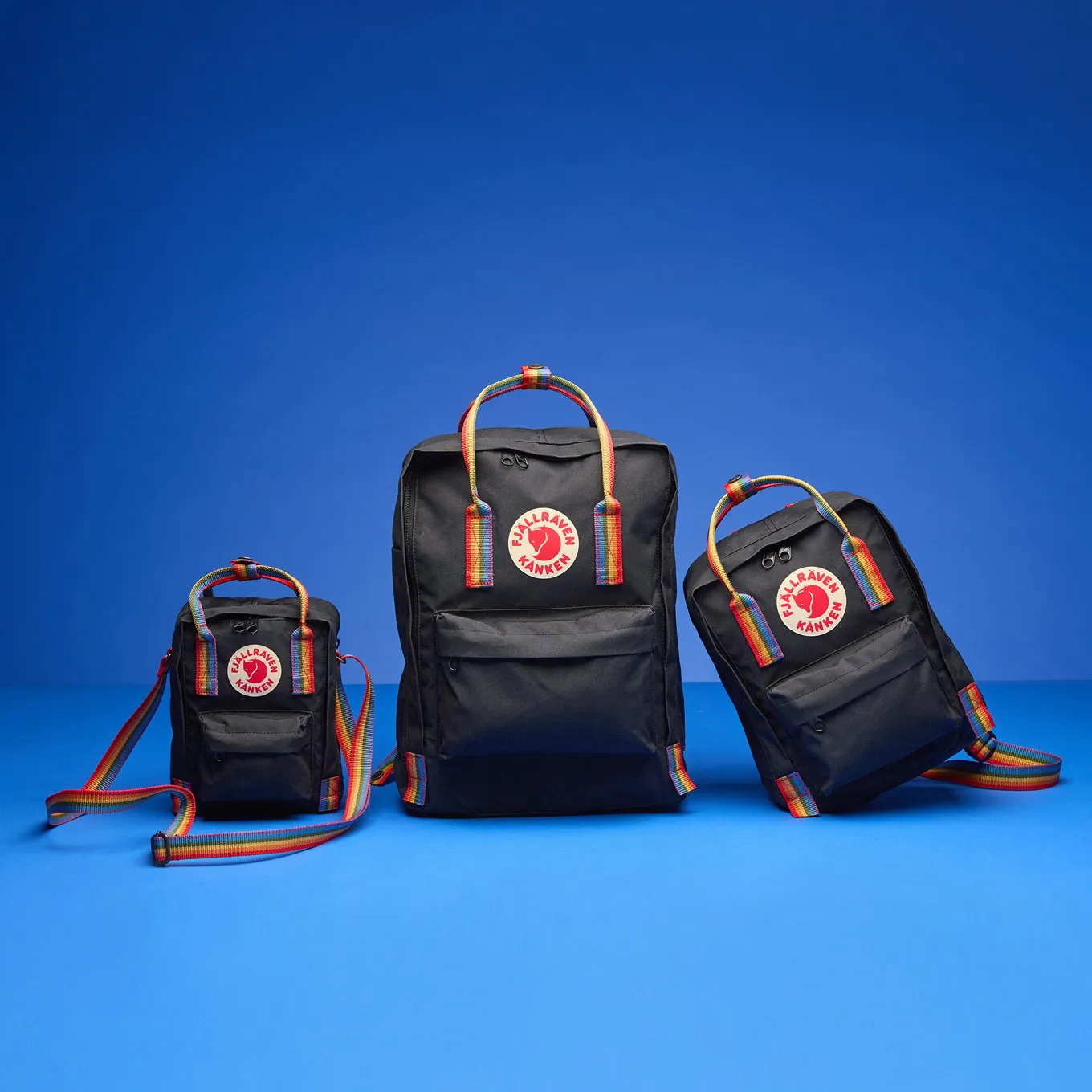 Knken Rainbow Mini Backpack - Black by Fjallraven