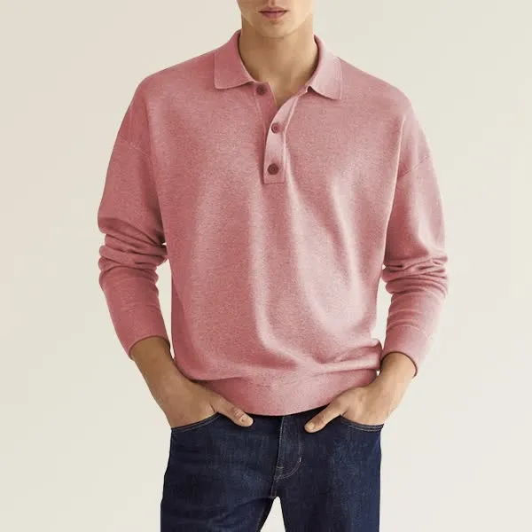 Laatste dag 50% kortingMen's Fashion Casual Loose Lapel Long Sleeve Shirt