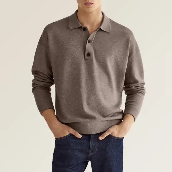 Laatste dag 50% kortingMen's Fashion Casual Loose Lapel Long Sleeve Shirt