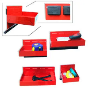 Magnetic Tool Storage Tray Shelf Organizing Holding Organizer Holder Rack Set
