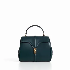 Mini 16 In Amazone Green Satinated Calfskin