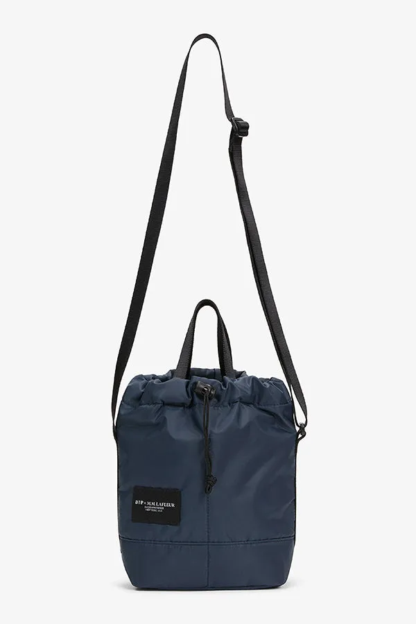 M.M.LaFleur x Bags in Progress Padded Mini Bucket Bag :: Navy