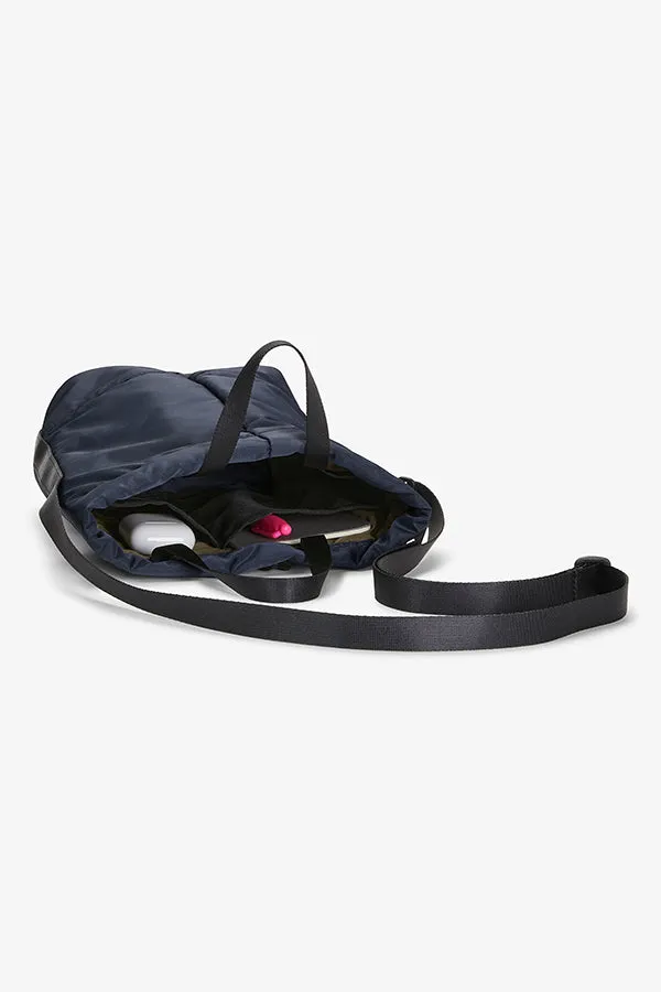M.M.LaFleur x Bags in Progress Padded Mini Bucket Bag :: Navy