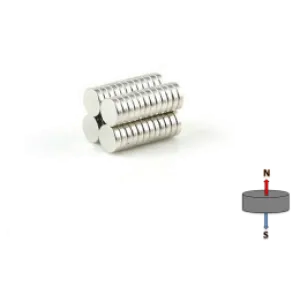 Neodymium Disc Magnet - 6mm x 1mm | N50