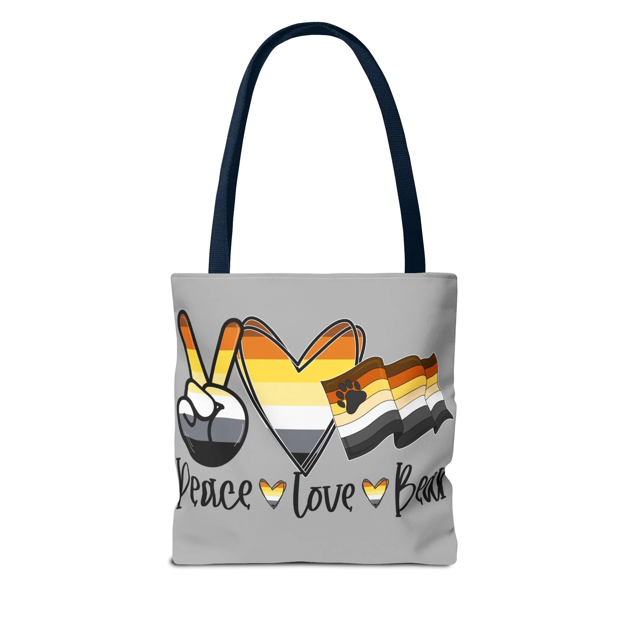 Peace, Love, Bear - Tote