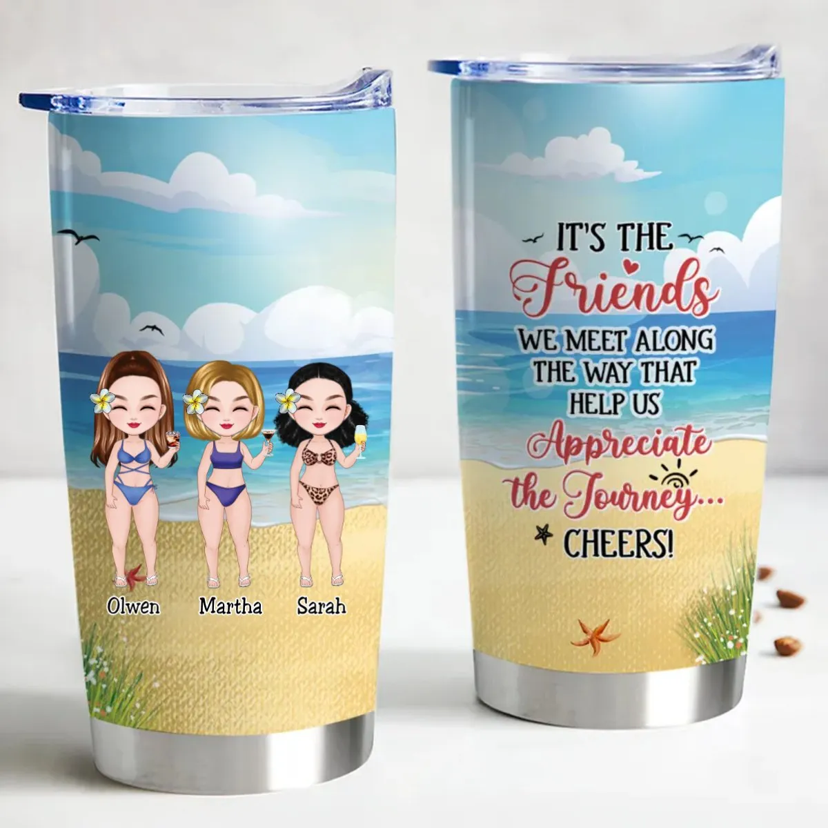 Personalized Stainless Steel Tumbler - Stay Hydrated in Style!
