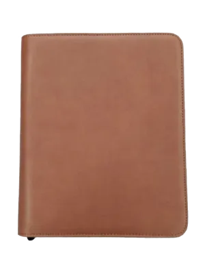 RM-370 - PU Leather Portfolio with in built 6000 MAH power bank
