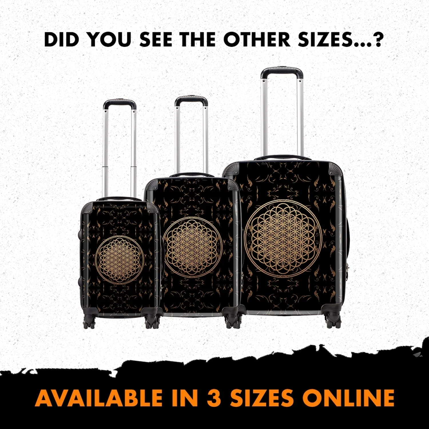 Rocksax Bring Me The Horizon Travel Backpack - Sempiternal Luggage