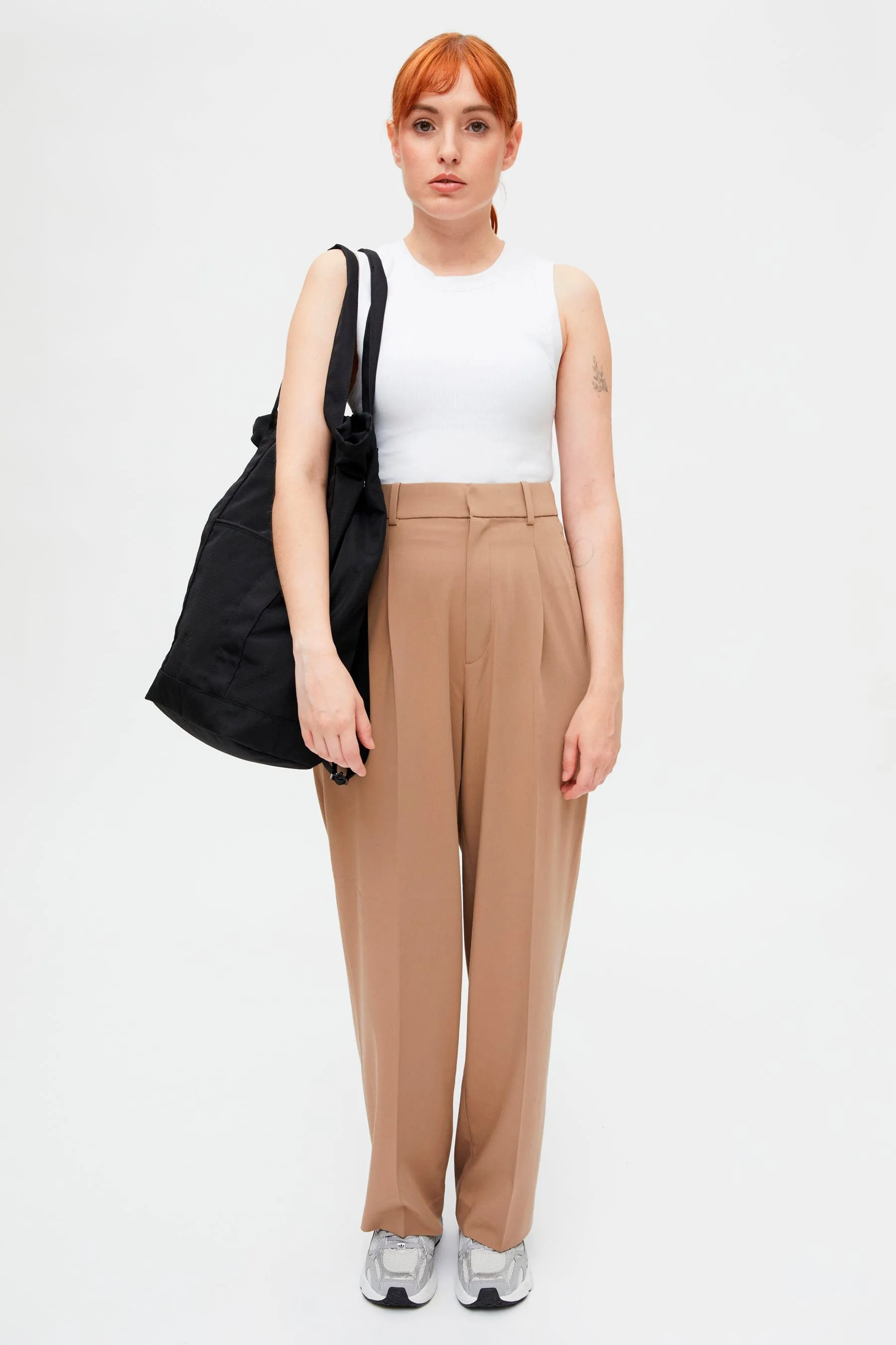 Roots Tote Bag Maxi 15" Black