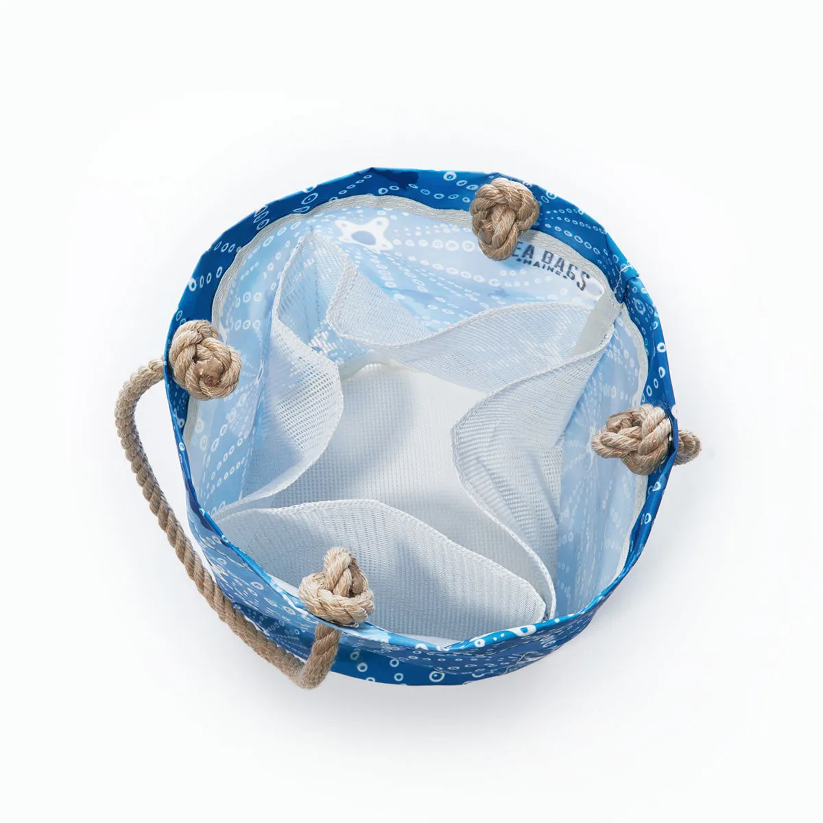Sea Bags - Blue Sea Urchins Beachcomber Bucket