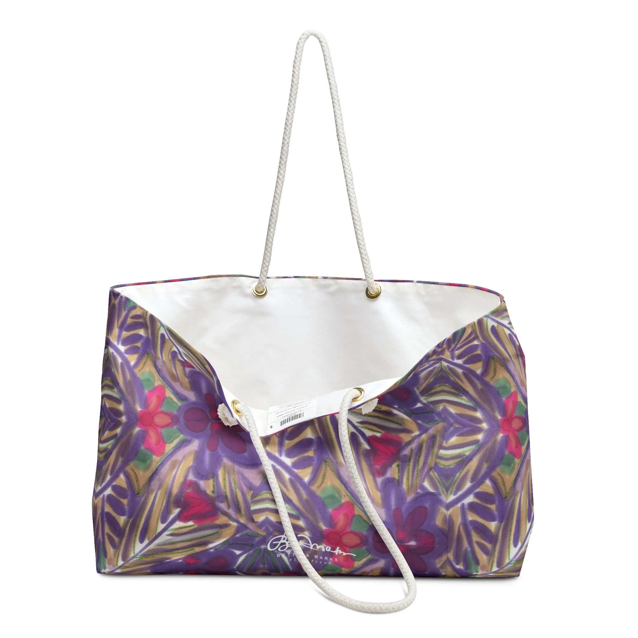 Seychelles Tropical Weekender Bag