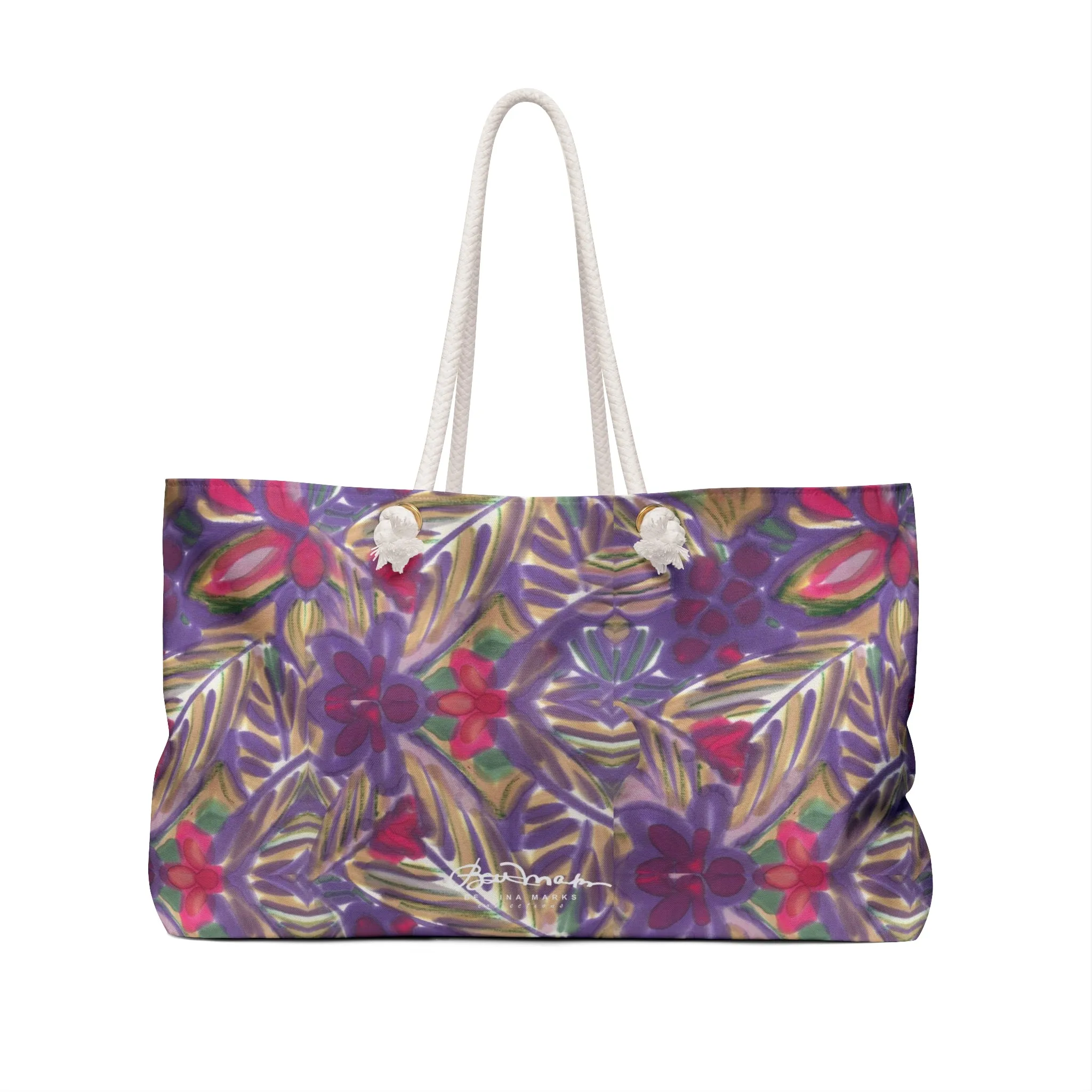Seychelles Tropical Weekender Bag