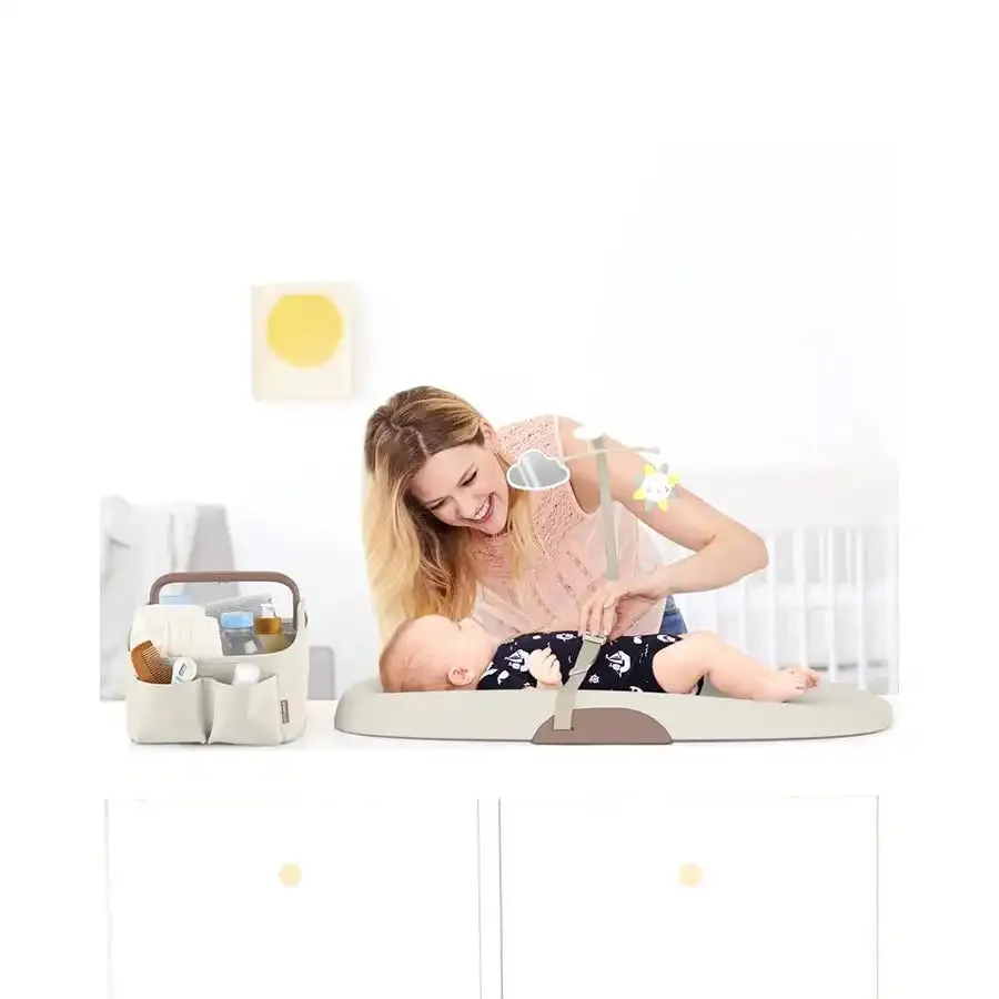 Skip Hop Light Up Diaper Caddy (Oat)