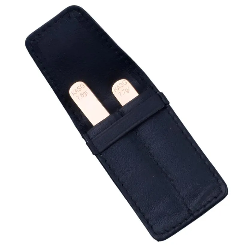 Sovereign Grade Solid Gold Collar Stays (14k)
