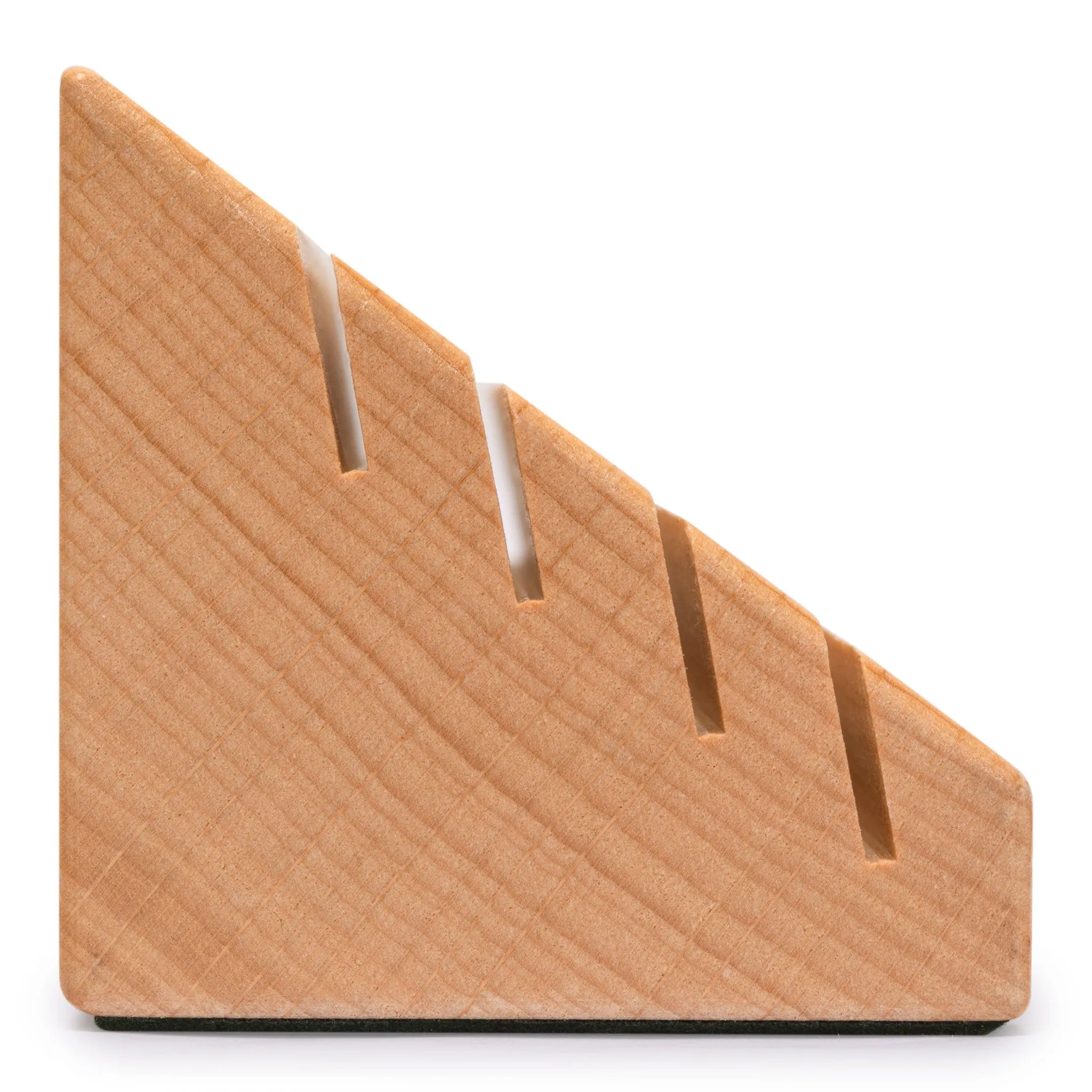 Standard-Size Solid Beechwood Playing Card Holders - Set of 2