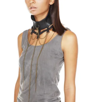 Swan Collar with Chain