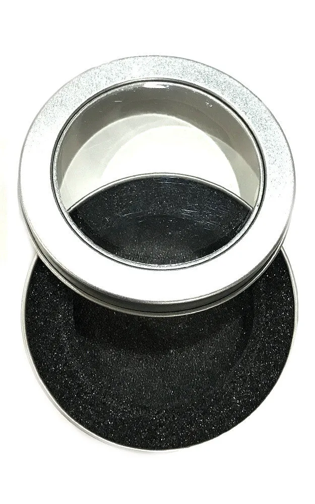 T01-36 Black Ten Ball Metal Fidget Spinner with Case