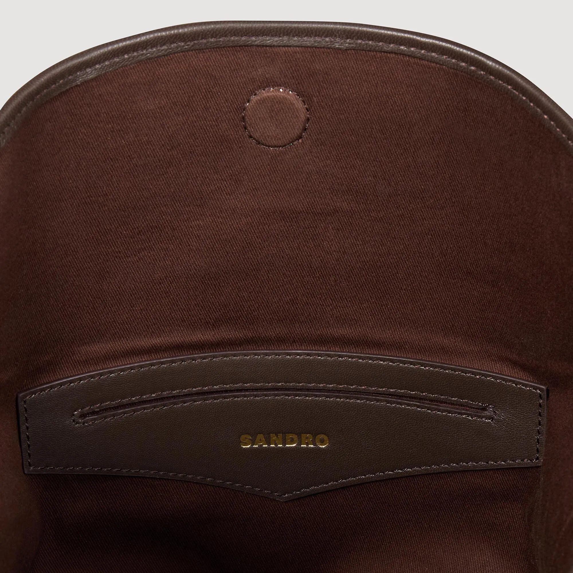 Tangoso Suede And Leather Bucket Bag Tangoso Camel