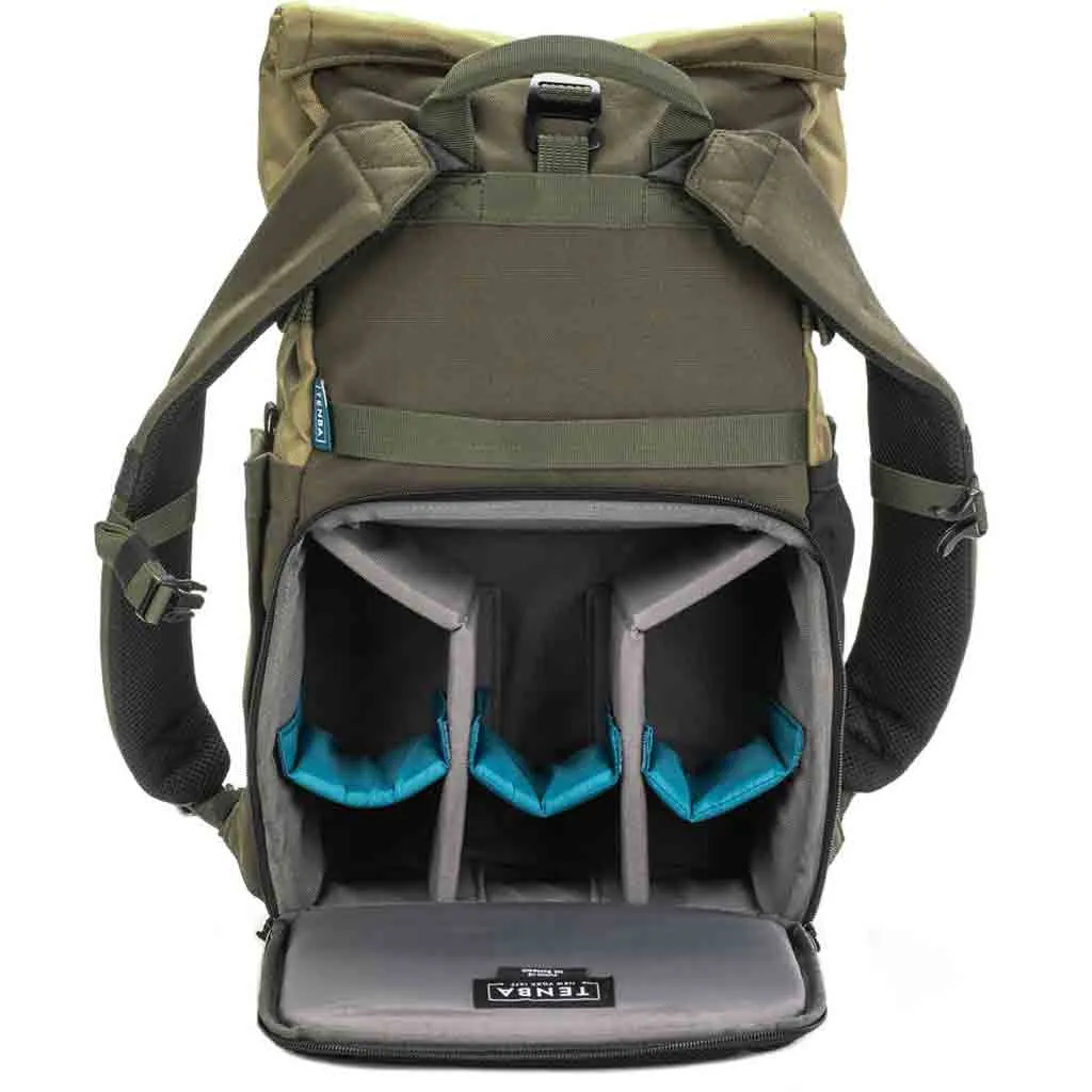Tenba Fulton V2 14L Backpack Tan and Olive