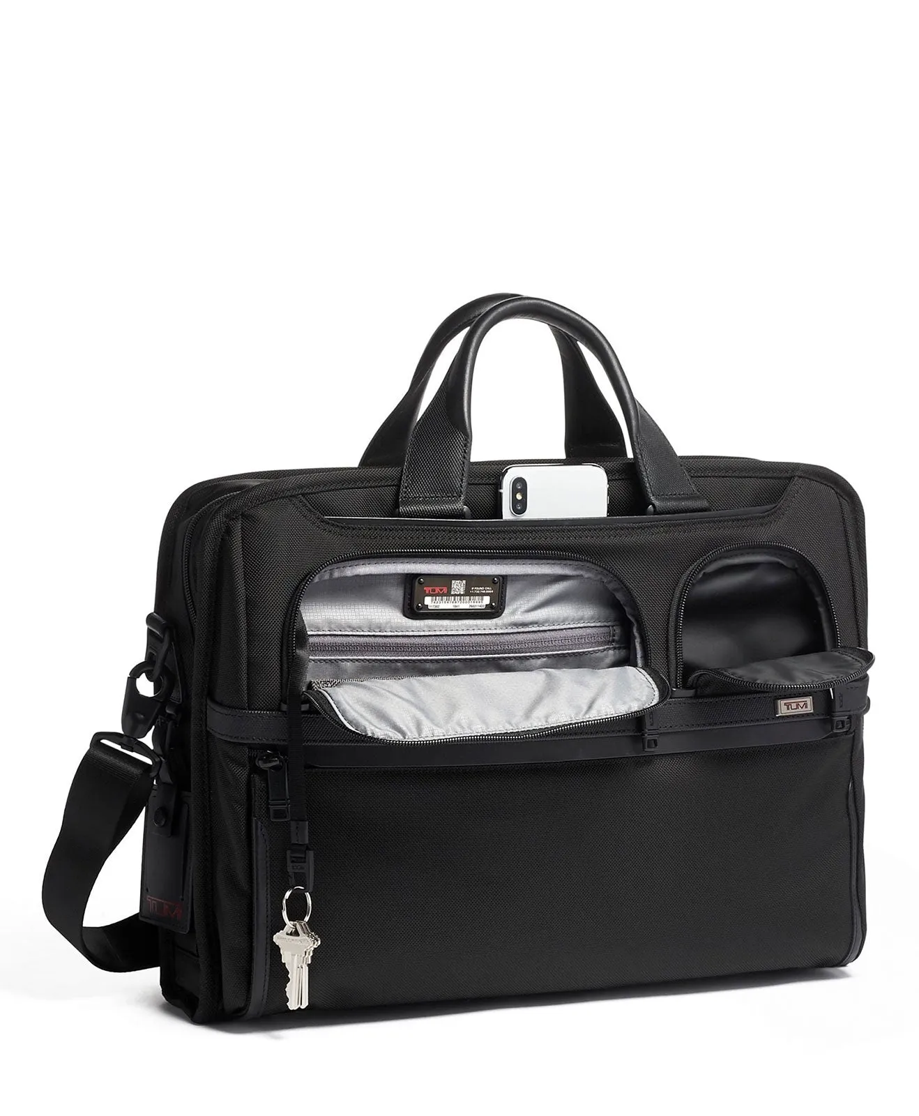 Tumi Compact Large Screen Laptop, Black