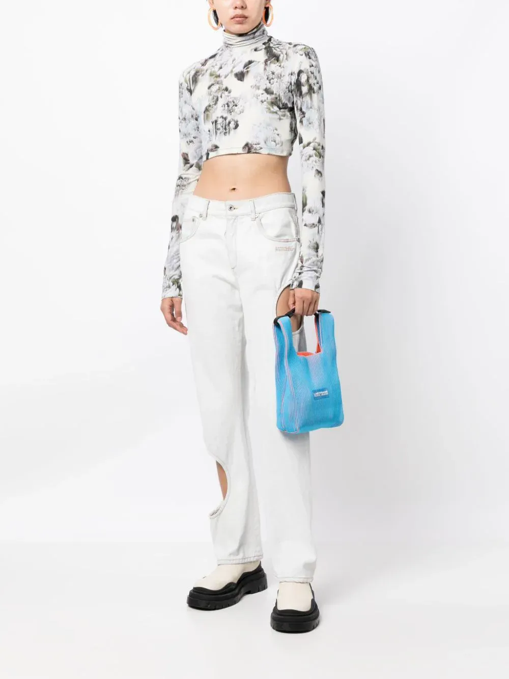 Two Tone Okamochi Bag Small