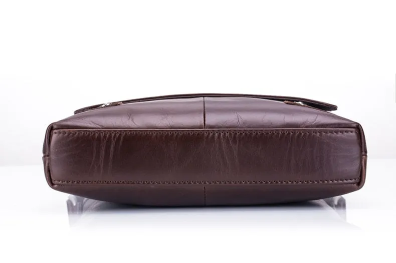 West Louis Genuine Leather Vintage Crossbody Bag