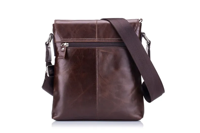 West Louis Genuine Leather Vintage Crossbody Bag