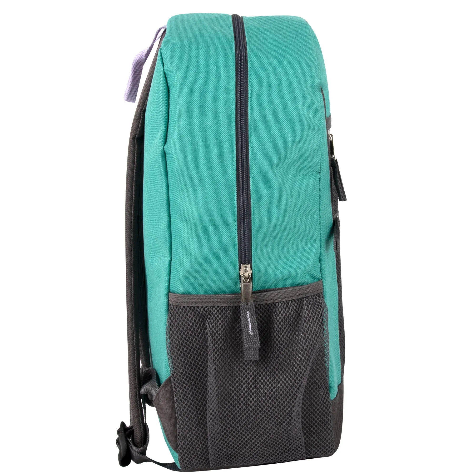 Wholesale 43cm Double Front Zippered Backpacks 20L Capacity - 2 Colours